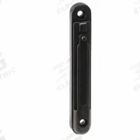 TENSABARRIER Wall Mount Receiver: Black, 4 1/2 in Overall Ht, Wall-Mount (MPN 898CLIP). Key specifications — attr193628: TENSABARRIER; attr981604: Retractable Belt End; attr981605: Hardware; attr981606: Plastic; attr981612: Wall Receiver Belt Clip; attr1005082: Wall-Mount.