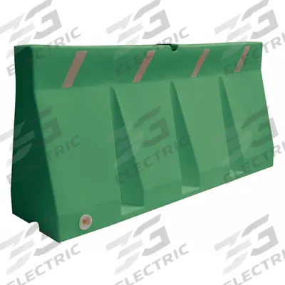 APPROVED VENDOR Traffic Barrier: 33 3/4 in Overall Ht, 69 3/4 in x 33 3/4 in, Diamond - Jersey Barriers