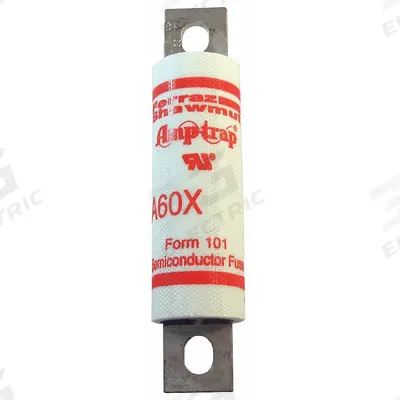 MERSEN Semiconductor Fuse: A60X Series, Fast-Acting, 100 A, 600 V AC - Fast-Acting Bolt-On Fuses