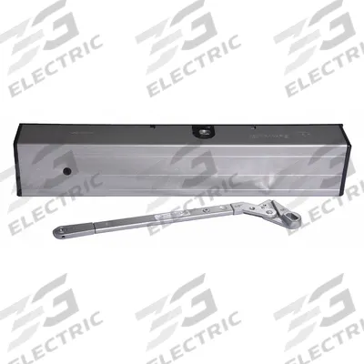 LCN Door Operator: 19 in Lg, 2 9/16 in Wd, 3 1/2 in Ht - High Energy Door Operators for Heavy Traffic