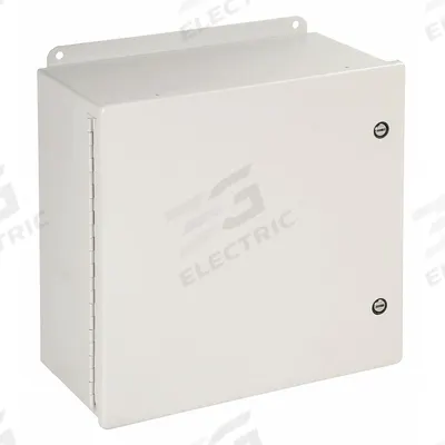 HOFFMAN Enclosure: Steel, 10 in x 10 in x 6 in, NEMA 12/4, Solid Cover - Steel Washdown Enclosures