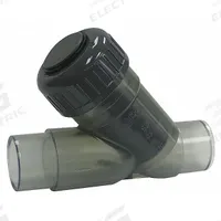 GF PIPING SYSTEMS Y Check Valve: Piston, Y-Style Valve Body, 3/4 in Pipe Size, Spigot x Spigot, PVC (MPN 192304032). Key specifications — Brand: GF PIPING SYSTEMS.