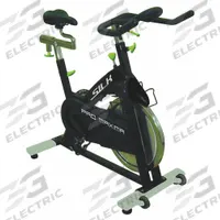 PROMAXIMA Upright Bicycle: PVC Dipped Handlebars, Chain Drive System, 40 in Overall Lg, Black (MPN 77100)