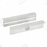 WESTWARD Magnetic Jaw Cap: Aluminum, For 5 1/2 in Vise Jaw Wd, 5 1/2 in Jaw Cap Wd, Any Vise Type (MPN 10D767). Key specifications — attr798025: Any Vise Type; attr663946: WESTWARD; attr923123: Aluminum.