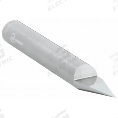 ONSRUD Engraving Tool: Tipped Off, Carbide, 30° Tip Angle, 0.03" Tip Dia, 2" OAL (MPN 37-27) - Single-End Pointed Engraving Tools