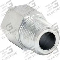 PARKER Metal Pipe Straight: Straight, Steel, 1/2 in x 3/4 in, 4,500 psi (MPN 1/2-12 FHG5-S). Key specifications — Brand: PARKER; Maximum Operating Pressure: 4,500 psi; Connector Type: Adapter; (DO NOT SEND) Manufacturer Location: Made in USA; Fitting Pipe Size: 1/2 in x 3/4 in.