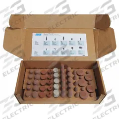 NORTON Vitrified Mounted Point Kit: 1/4 in Shank Dia, Aluminum Oxide, 50 Pc (MPN 69083147789). Key specifications — Brand: NORTON.