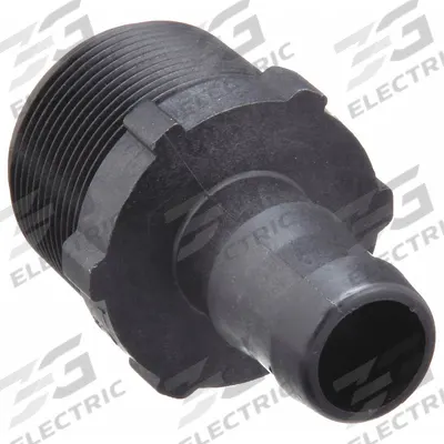BANJO Barbed Hose Fitting: For 3/4 in Hose I.D., Hose Barb x NPT - Polypropylene Multipurpose (Air, Water, Chemical) Rigid Barbed Hose Fittings