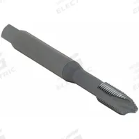 OSG Spiral Point Tap: 5/16"-24 UNF, 2B, 3 Flute, Plug Chamfer, Black Oxide Vanadium High Speed Steel (MPN 2531201)