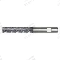 WIDIA HANITA Corner Chamfer End Mill: Carbide, TiAlN Coated, 4 Flute, 12 mm Mill Dia, 76 mm LOC (MPN 472712005LW)