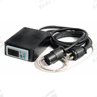 BRISKHEAT Temperature Controller: 5 1/2 in Overall Ht, 4 1/4 in Overall Lg - Heating Mantle Temperature Controllers