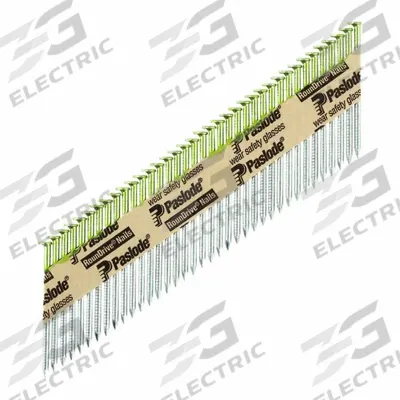 PASLODE Framing Nails: Framing Nails, Offset Round, Ring, 2 in Overall Lg, 0.113 in Shank Dia - Collated Framing Nails