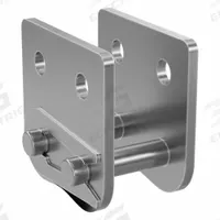 TSUBAKI Attachment Link: For Stainless Steel Roller Chains, SK-2, 60, Single Strand, Plain, 5 PK (MPN 60ASSK2CL). Key specifications — attr305132: Attachment; attr305112: TSUBAKI.