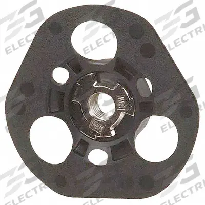 NORTON Fiber Disc Backup Pad: 7 in Dia, 5/8"-11 Threaded Hole - See-Through Fiber Disc Backing Pads