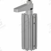 DE-STA-CO Pneumatic Swing and Toggle Clamp: 76 lbf Capacity, RH Swing, 1/8 in NPT Air Connection (MPN 9530-2R). Key specifications — Brand: DE-STA-CO.