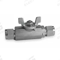 HAM-LET Manual Two-Way Ball Valve: 1/2 in, 316 Stainless Steel, Straight, Sweat x Sweat, Two-Piece (MPN H-700-SS-L-1/2-BH). Key specifications — Brand: HAM-LET; Handle: Locking Tee.