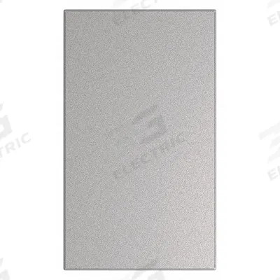 ASI GLOBAL PARTITIONS Partition Panel: Steel, Smooth Semi Gloss, Pepper Dust, 58 in Ht, 34 in Wd - Panels & Panel Posts for Bathroom Partitions