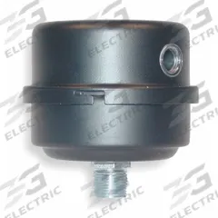 SOLBERG Filter Silencer: 1/2 in (M)NPT Inlet Size, 12 cfm, 4.12 in Overall Ht, 4.12 in Outside Dia (MPN FS-10-050). Key specifications — attr60071: FS-10-050; attr60074: SOLBERG.