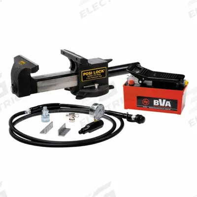 BVA HYDRAULICS Hydraulic Bench Vise: 5 ton - Hydraulic Bench Vises