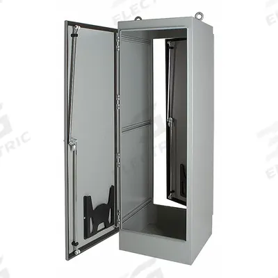 HOFFMAN Enclosure: Steel, 72 in x 48 in x 18 in, NEMA 12, Solid Cover - Steel Dust-Tight Enclosures