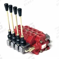 BUCHER HYDRAULICS Lever Operated Sectional Valve: Four-Way / Three Positions, Tandem Center (MPN HDM11P/4). Key specifications — attr1017968: BUCHER HYDRAULICS; attr1017969: Tandem Center; attr1018005: Spring Center to Neutral.