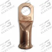 WESTWARD Lug: Crimpable Side Terminal, Crimp/Solder, Copper, 2/0 ga, 1/2 in Stud Size, Straight (MPN 23YZ31). Key specifications — Shape: Straight; Raised Pads: No; Lug Type: Crimpable Side Terminal; Contact Material: Copper; Gauge: 2/0 ga; Stud Size: 1/2 in; Brand: WESTWARD.
