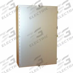 HAMMOND Electrical Enclosure: Stainless Steel, 36 in x 24 in x 10 in, NEMA 12/13/3R/4/4X, w/Panel (MPN 1418N4SSL10). Key specifications — Brand: HAMMOND; Closure Method: Clamps; Enclosure Material: Stainless Steel; Knockouts: Not Included; Includes Inner Panel: with Inner Panel Included.