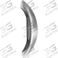 KINGSWAY GROUP Pull Handle: Thru-Bolt, Aluminum, Silver, M4 Screw Size, 0.787 in, 2 in Grip Lg (MPN KG32). Key specifications — Brand: KINGSWAY GROUP; Projection Type: Non-Recessed; Material: Aluminum; Finish: Satin Nickel; Color: Silver; Folding Type: Fixed; Mounting Type: Thru-Bolt; Screw Size: M4.