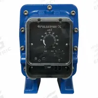 PULSATRON Chemical Metering Pump: Solenoid, 115V AC, 1/5 hp HP, PVDF Head, PTFE Faced Diaphragm (MPN XPH5MA-KTC3-XXX). Key specifications — Brand: PULSATRON; Diaphragm Material: PTFE Faced; Reproducibility: ±2.0%; Nameplate Voltage: 115V AC; Check Ball Material: Ceramic; Fitting Material: PVDF; Seal Material: PTFE.