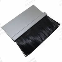 AMERICAN GARAGE DOOR SUPPLY Brush Seal: Straight, Polypropylene, 1 1/2 in Brush Lg, Single (MPN BPS155-94). Key specifications — Brush Material: Polypropylene; Includes: Galvanized Self-Drilling Mounting Screws; Width Type: Single; Brand: AMERICAN GARAGE DOOR SUPPLY.