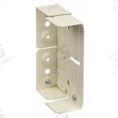 LEGRAND Internal Elbow: 4000, 1 3/4 in Ht, 4 3/4 in Raceway Wd, Steel - 90 Degree Elbows for Single-Channel Raceways
