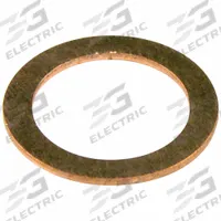 BALDWIN FILTERS Washer: Transmission Filter, Washer, Copper, 3/64 in Lg, 49/64 in Inside Dia. (MPN ES1071). Key specifications — Product Type: Washer; Compatible Filter Type: Transmission Filter; Brand: BALDWIN FILTERS; Material: Copper.