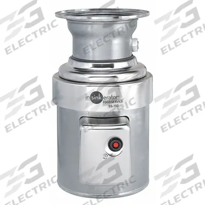 IN-SINK-ERATOR Garbage Disposal: Commercial, 1 hp Horsepower, 85 oz Grinding Chamber Capacity - Commercial Garbage Disposals