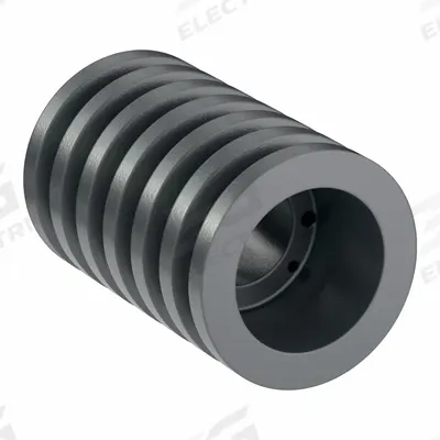 APPROVED VENDOR V-Belt Pulley: B34, 6 Groove, 3.75 in OD, Bushed Bore, SD - Bushed-Bore Cast-Iron V-Belt Pulleys