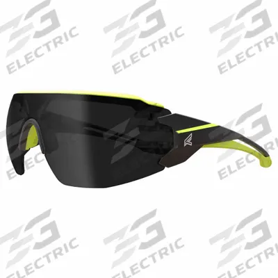 EDGE EYEWEAR Safety Glasses: Smoke Lens, Half-Frame, Vapor Shield, Metal Detectable - Padded Comfort-Fit Safety Glasses