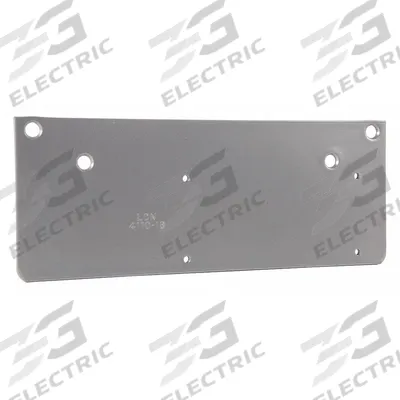 LCN Drop Plate: Aluminum (MPN 4110-18 AL) - Accessories for Door Closers