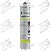 PENTAIR/EVERPURE Water Filter Cartridge: 225 gpd, 17 in Overall Ht, 3 1/4 in Overall Dia (MPN EV962703-75). Key specifications — Reduces: Scale; Filter Media: Reverse Osmosis Separation.