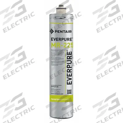 PENTAIREVERPURE Water Filter Cartridge: 225 gpd, 17 in Overall Ht - Quick-Connect Water Filters for Reverse Osmosis System