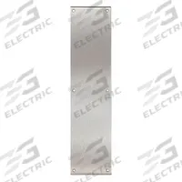 TRIMCO Door Push Plate: 4 in Wd, 16 in Ht, Stainless Steel (MPN 1807-4.710CU). Key specifications — Material: Copper Alloy; Operation Type: Push; Brand: TRIMCO.
