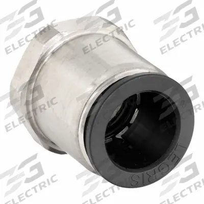LEGRIS Push-Fit Adapter Fitting: 8 mm OD x 1/2 in Pipe Size, Push-to-Connect x MBSPP - Nylon & Nickel-Plated Brass Tube Fittings
