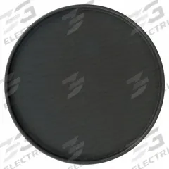 CHICAGO METALLIC Thin Crust Pizza Pan: 14 in Overall Dia, Aluminum, Solid, 14 ga Gauge, Anodized (MPN 49140). Key specifications — Brand: CHICAGO METALLIC; Product Type: Thin Crust Pizza Pan; Material: Aluminum; Perforated: Solid; NSF Certified: No; Coating: Anodized.