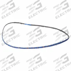 NORTON Sanding Belt: 1/4 in W x 18 in L, Zirconia Alumina, 40 Grit, Y Wt Polyester Backing (MPN 66254492525). Key specifications — Brand: NORTON; Series: BlueFire R887D.