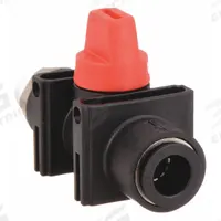 LEGRIS Manual Two-Way Ball Valve: 3/8 in, Nylon, Straight, Push x MNPT, 145 psi Max. Pressure (CWP) (MPN 7915 60 14). Key specifications — Brand: LEGRIS; Handle: Lever.