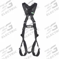MSA Fall Protection Harnesses: Arc Flash, 400 lb Wt Capacity, Vest Harness, Quick-Connect / Tongue (MPN 10252222). Key specifications — attr655461: 10252222; attr655464: MSA; attr655505: Back; attr655506: General Use; attr655507: Black; attr655509: Super XL; attr655510: No; attr655511: Utilities.