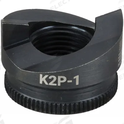 GREENLEE Knockout Punch: 10 ga Sheet Metal Capacity (Steel), 1 1/4 in Nominal Size - Greenlee Knockout Punches & Dies