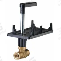 HVAC Control Ball Valve: 2-Way, 1/2 in Female NPT, 1.6 CV Flow, 200 psi Close-off, No Actuator (MPN 599-10303S). Key specifications — Ball Material: Stainless Steel; Body Material: Brass; For Media: Water-Glycol Solution to 50%.