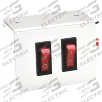 BUYERS PRODUCTS Automotive Switch: Rocker Switch, On/Off, Red, Silver, Mountable Under The Dash (MPN 6391002). Key specifications — Switch Function: On/Off; Actuator Color: Red; Stem Color: Silver; Features: Mountable Under The Dash; Brand: BUYERS PRODUCTS; Switch Type: Rocker Switch.
