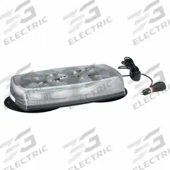 ECCO Mini Light Bar: Mini Light Bar Vehicle Light Bar Size, LED, SAE J845 Class 2, Mini Light Bar (MPN 5580CA-VM). Key specifications — Electrical Connection: Lighter Plug; Series: 5580 Reflex Series; Brand: ECCO; Number of Flash Patterns: 18; Mount Type: Suction; Light SAE Class Rating: SAE Class 2.