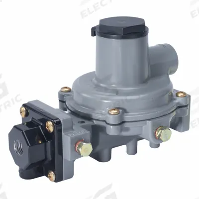 FISHER LPG Pressure Regulator: Lever-Acting Gas, 550,000 BtuH Gas Capacity, Aluminum - Lever-Acting Gas Pressure Regulators