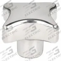 KIPP Hand Knob: 4 Point, Stainless Steel, 1/4"-20 Thread, 32 mm Dia (MPN K0146.5032A22). Key specifications — Brand: KIPP.